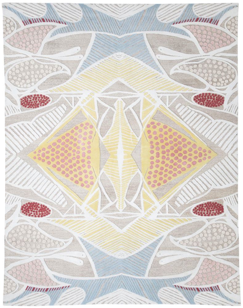 Inigo Elizalde Rugs: Handmade carpets with a tropical flair