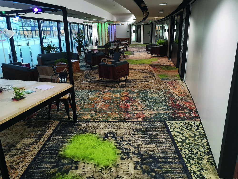 Zimmer Austria: Carpet printing, far from superficial