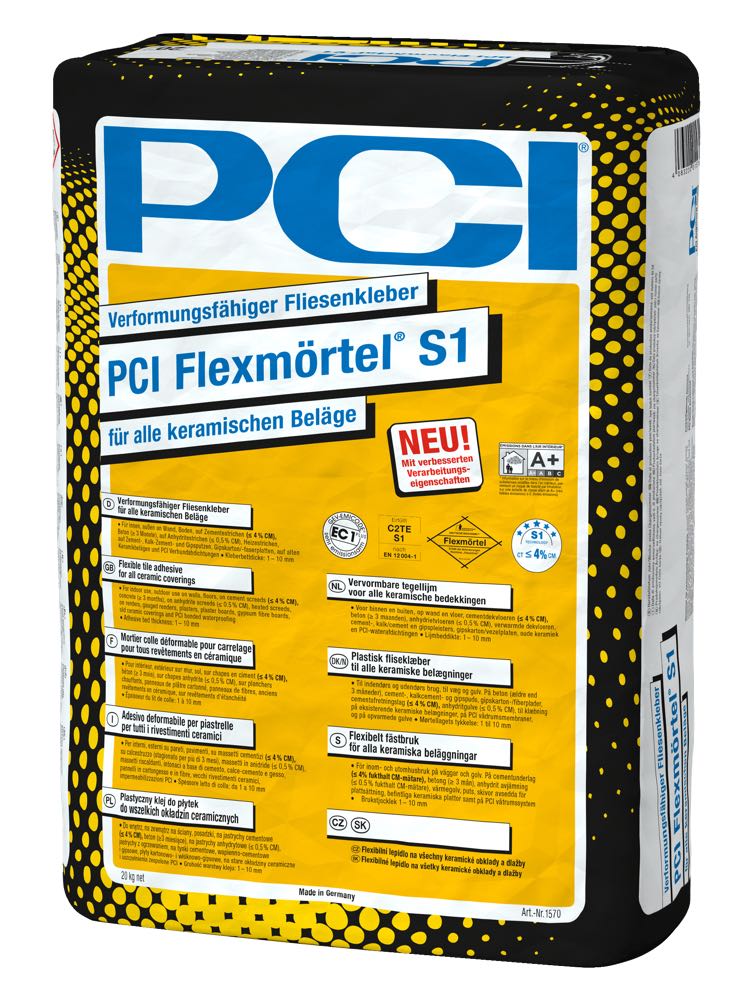  BAU online: PCI fokussiert auf neue Generation des Flexmörtels