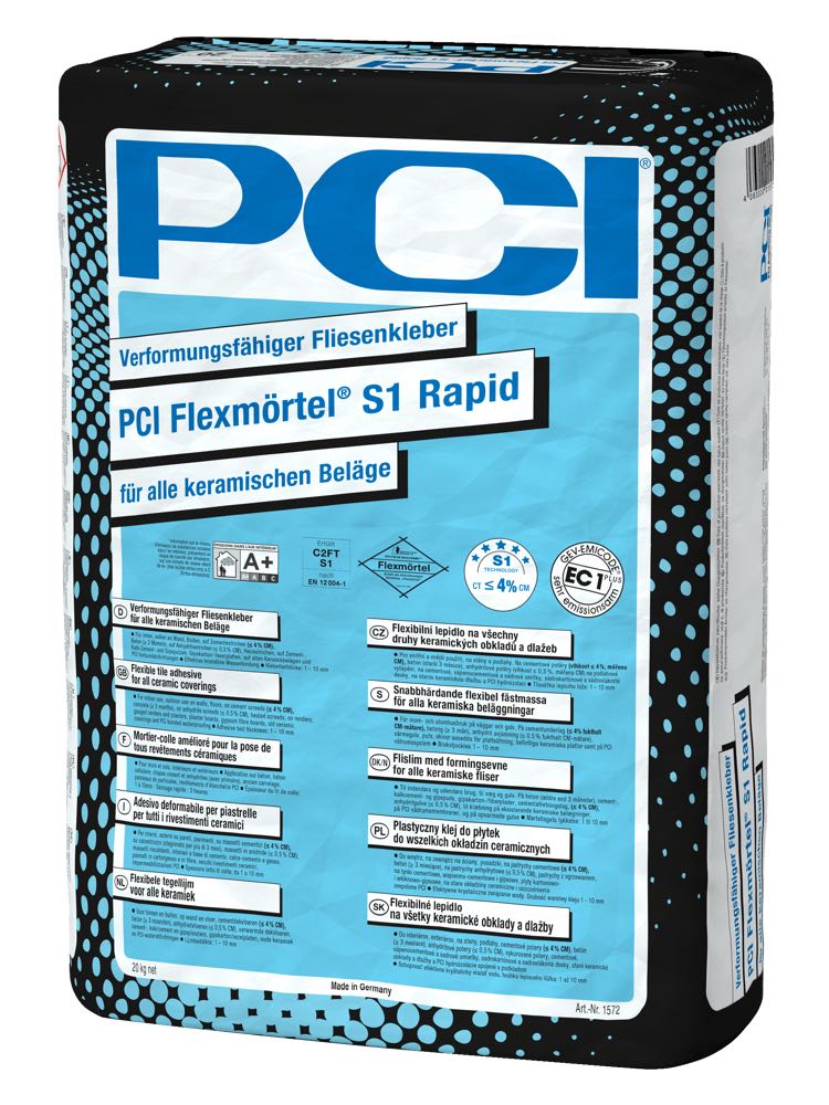  BAU online: PCI fokussiert auf neue Generation des Flexmörtels