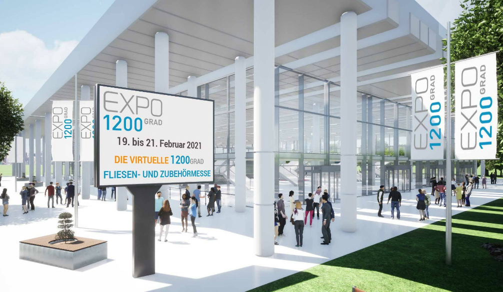  Expo 1200 Grad: Digitale Fliesen- und Zubehörmesse startet am Freitag