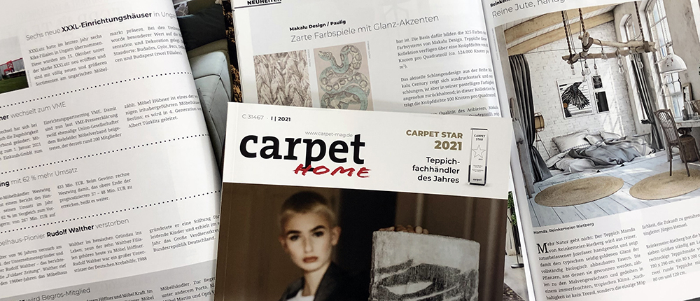  Carpet Magazine ist jetzt Carpet Home