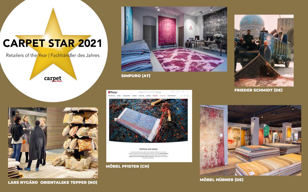  Carpet Stars 2021 verliehen, Preisträger für 2022 gesucht