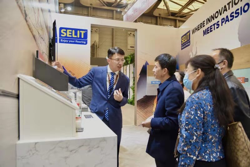  Selit präsentierte sich auf der Domotex Asia/Chinafloor