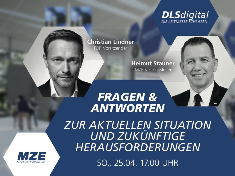 Christian Lindner kommt zur DLS digital