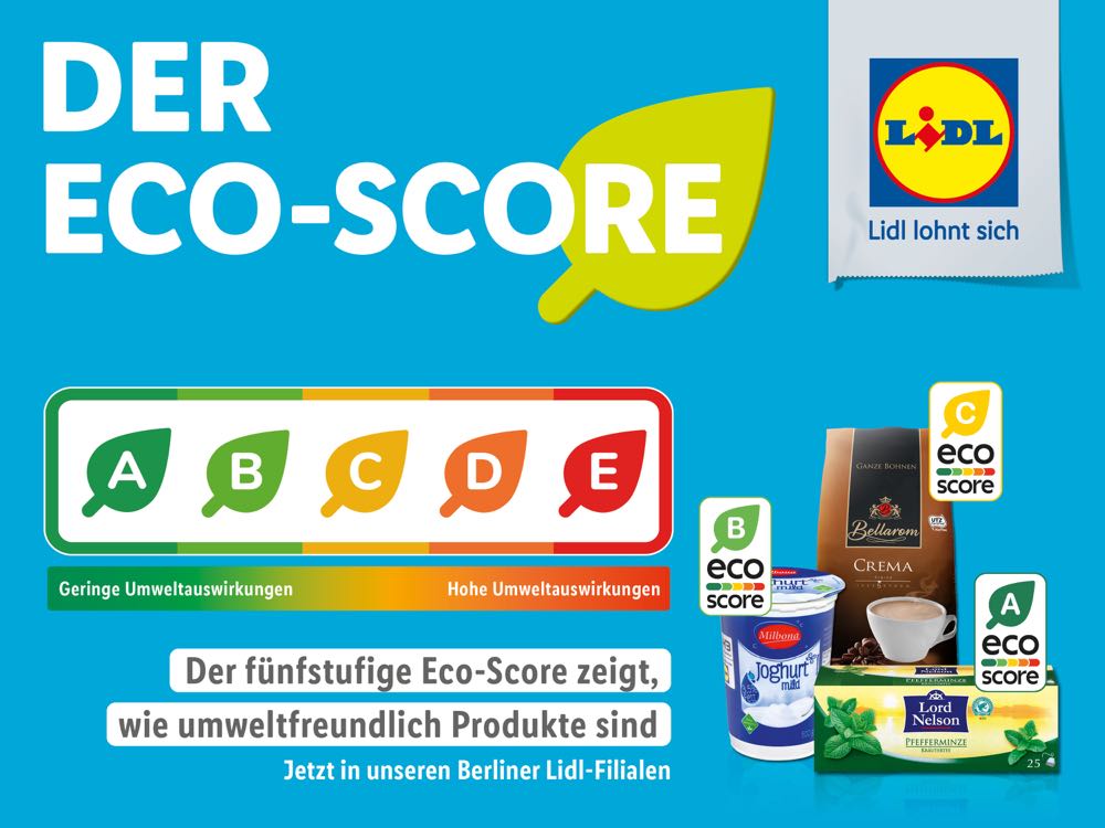 Lidl testet Eco-Score-Kennzeichnung