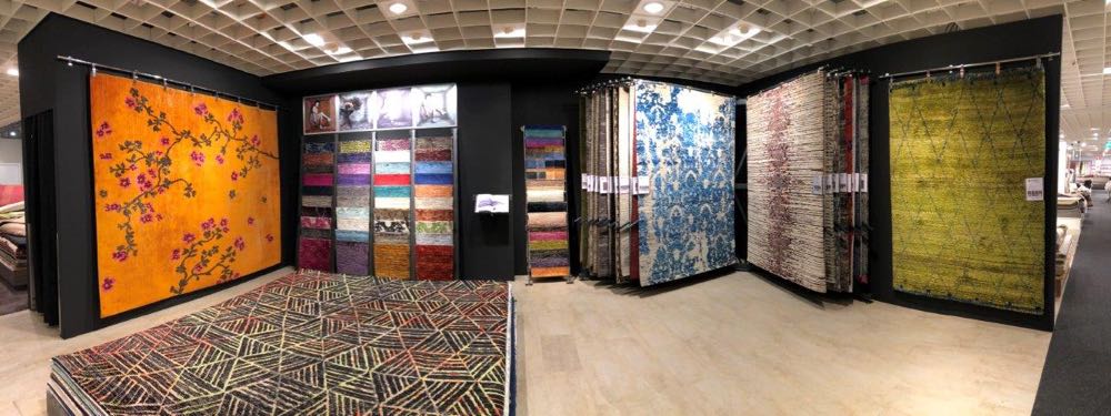 Theko Deluxe/Theo Keller: Custom-made carpets, handknotted in Tibetan wool and silk