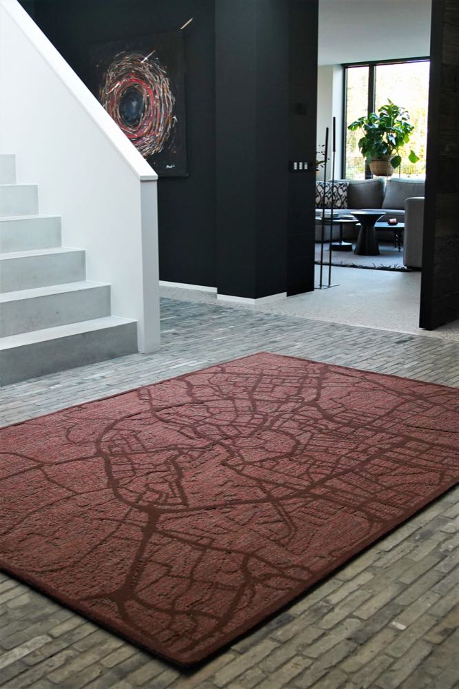 CS Rugs: City Maps made of wool