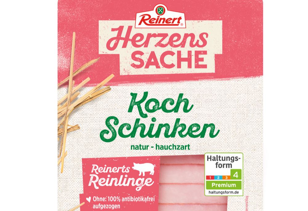 „Reinert HerzensSACHE“ erhält Premiumstufe der Haltungsform