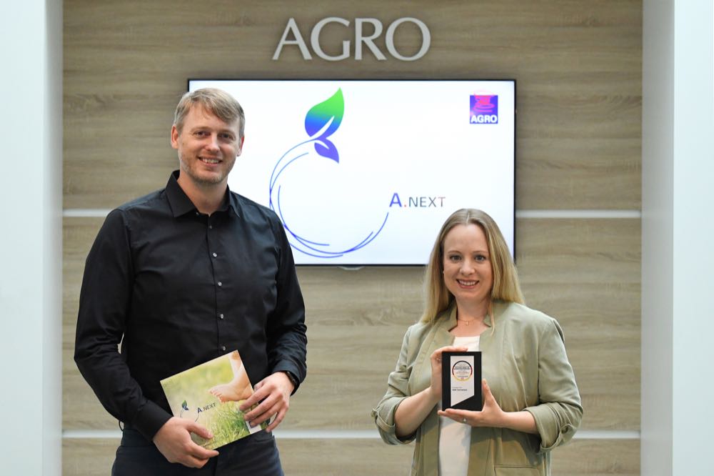 AGRO gewinnt Award für Nachhaltigkeit