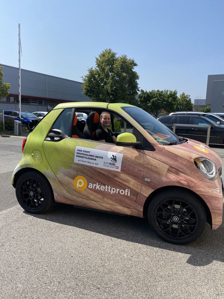  Regina Fraunhofer trainiert für Euroskills