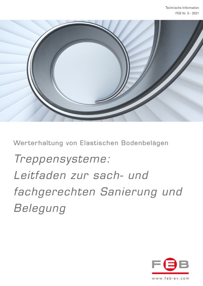  FEB veröffentlicht Technische Information zur Verlegung auf Treppen