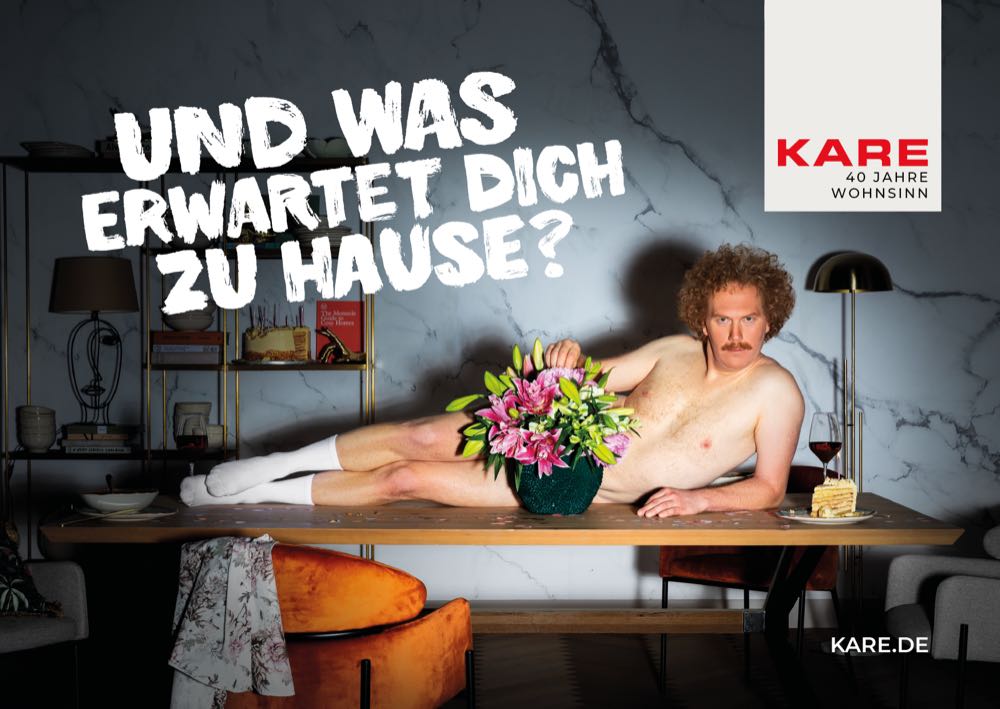 Kare: Knallige Jubiläums-Kampagne