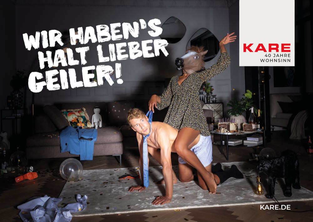 Kare: Knallige Jubiläums-Kampagne