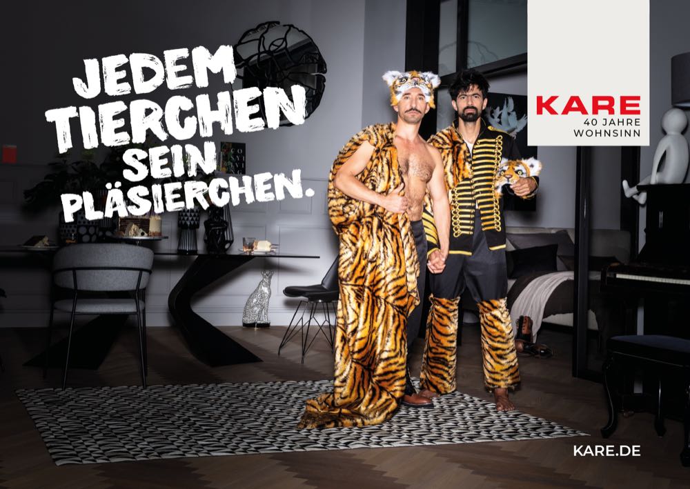 Kare: Knallige Jubiläums-Kampagne