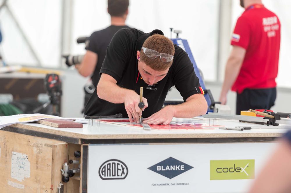  Euroskills 2021: Fliesenleger Yannic Schlachter ist Europameister