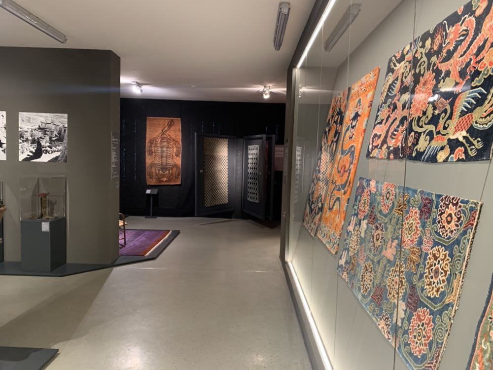 Exhibition about Tibetan carpets in southeastern Germany