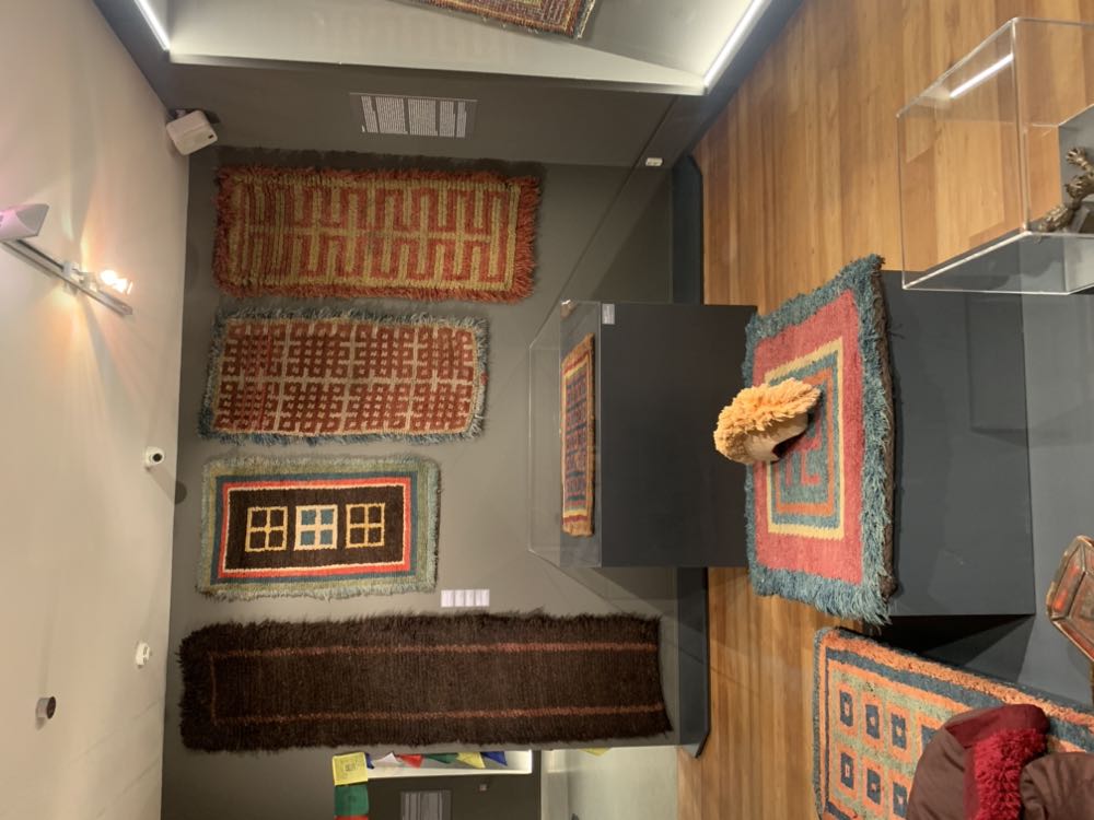 Exhibition about Tibetan carpets in southeastern Germany