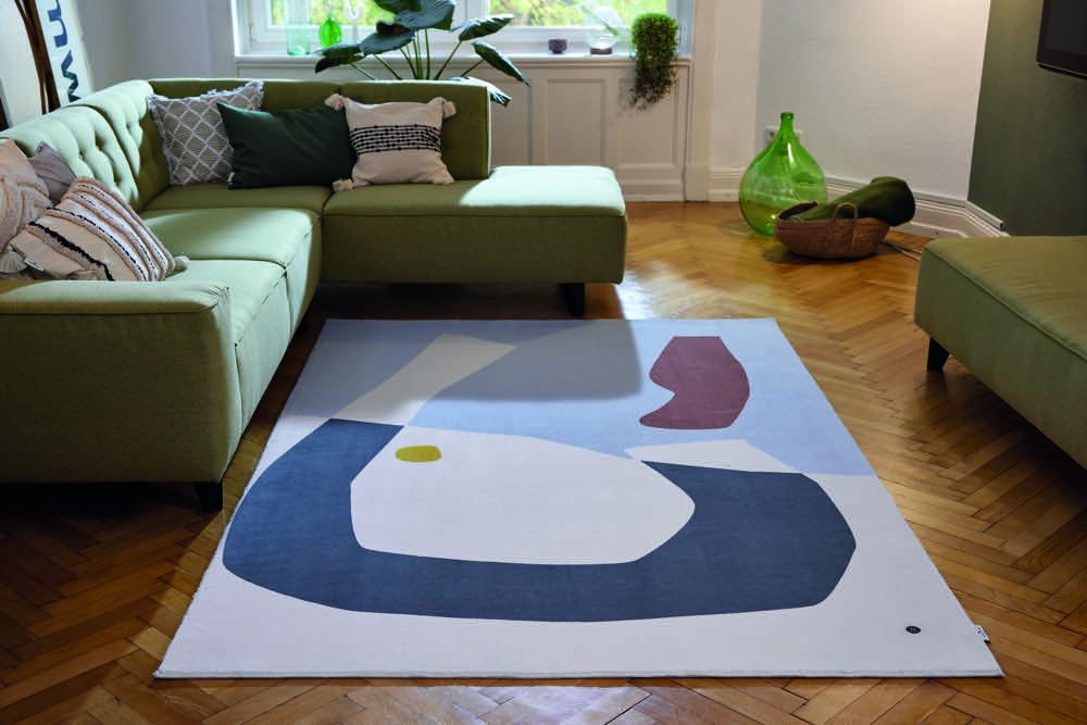  Tom Tailor / Theo Keller: Teppiche, die an moderne Kunst erinnern