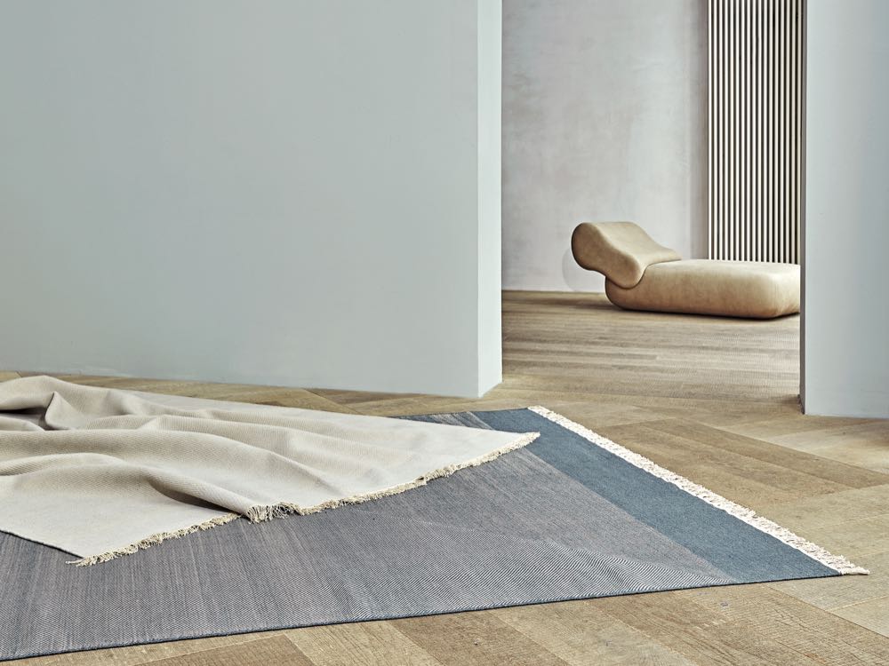 Reuber Henning: hand-woven carpets in „painterly“ colours