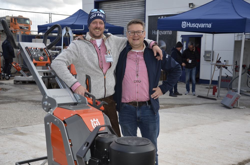  Husqvarna Construction und Blastrac wachsen zusammen