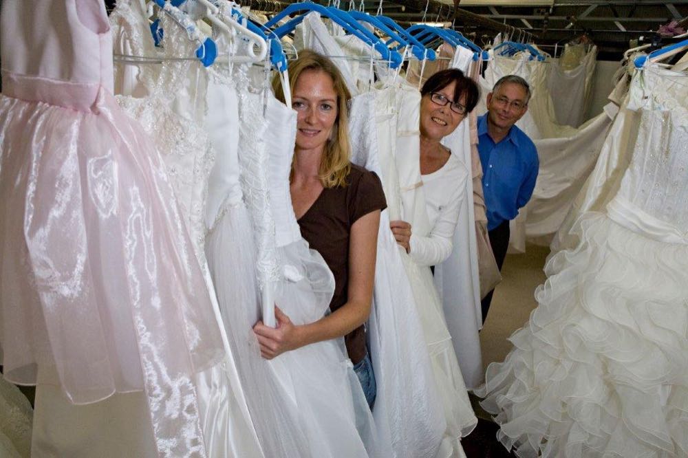 Wo Brautkleider wieder strahlen