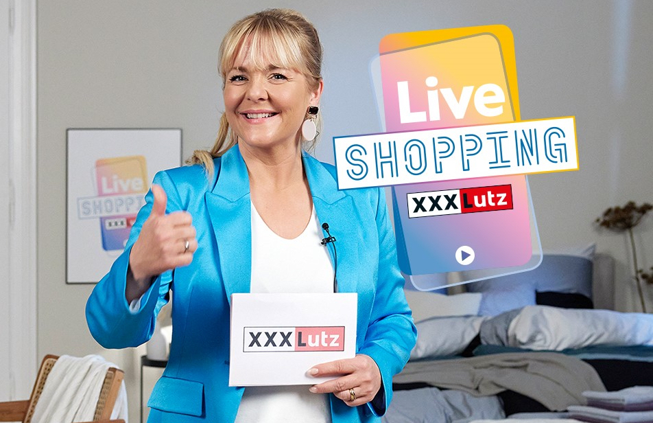 XXXLutz startet Live-Shopping am Black Friday