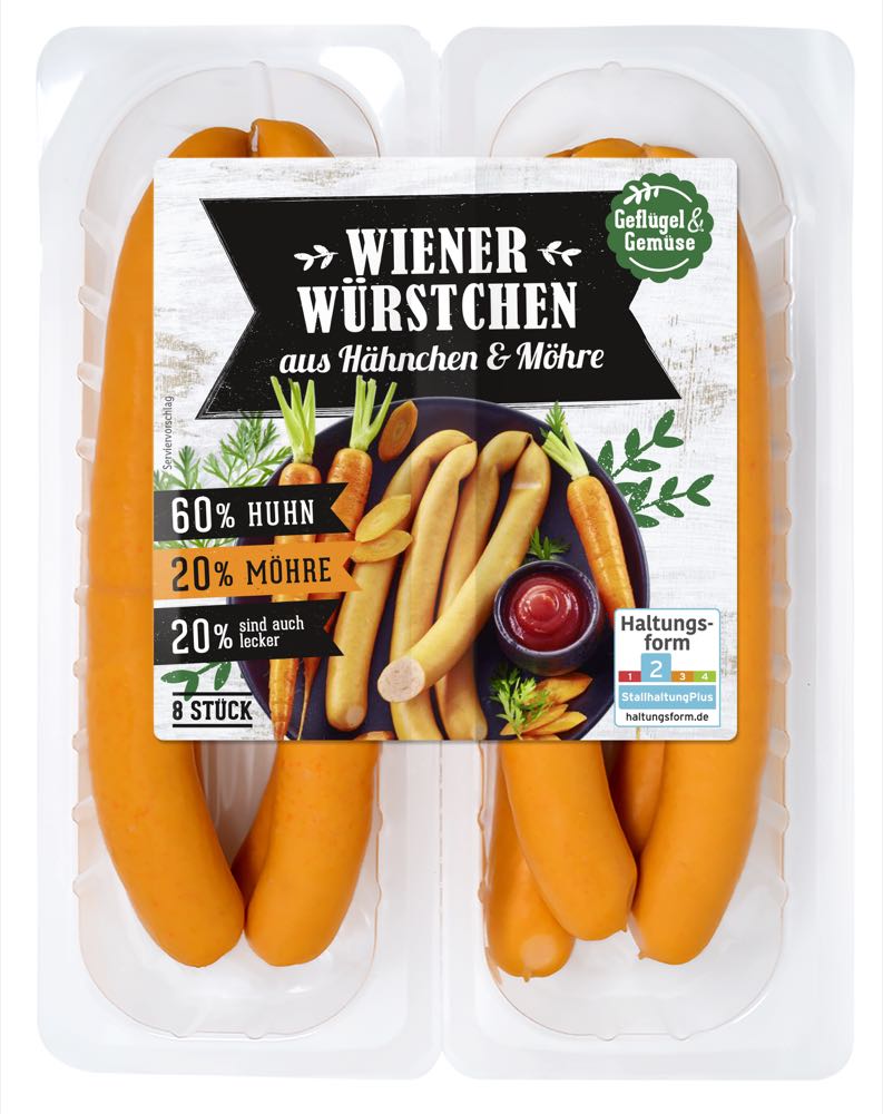 Lidl bringt Fleisch und Wurst mit Pflanzenanteil in alle Filialen