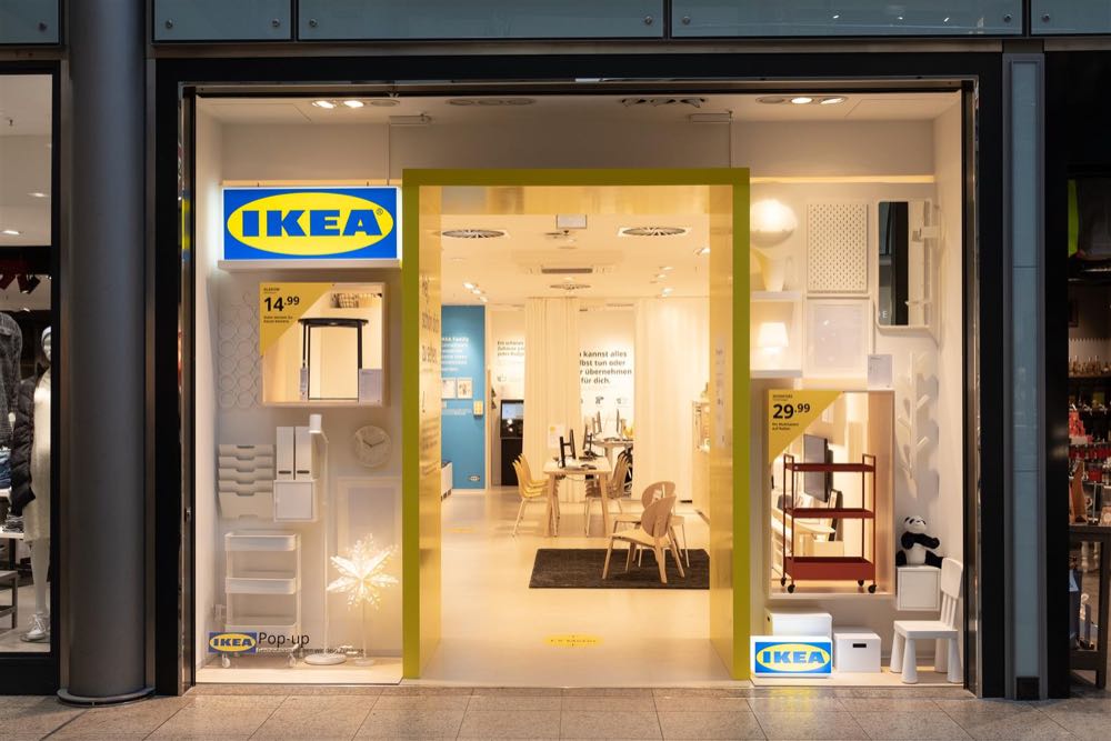 Kleinster Ikea Pop-up öffnet in Ravensburg