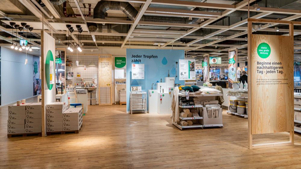 Ikea führt Sustainable Living Shops ein