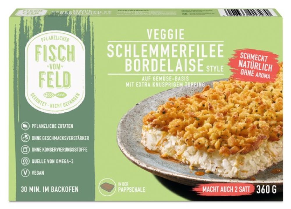 Erstes veganes "Schlemmerfilee" von "Fisch vom Feld"