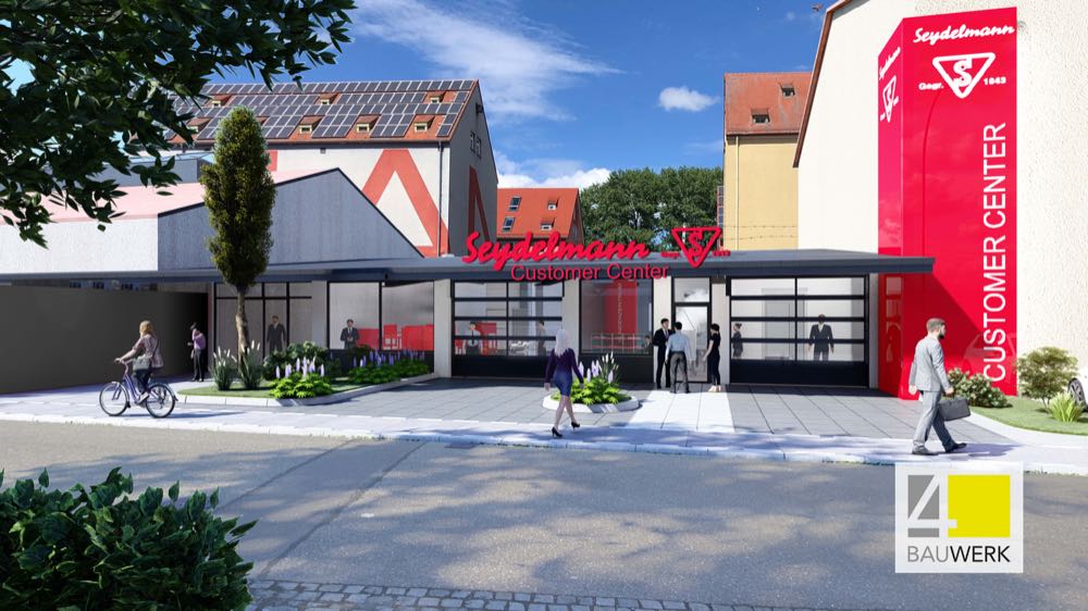 Maschinenfabrik Seydelmann KG plant neues Kundencenter am Standort Aalen
