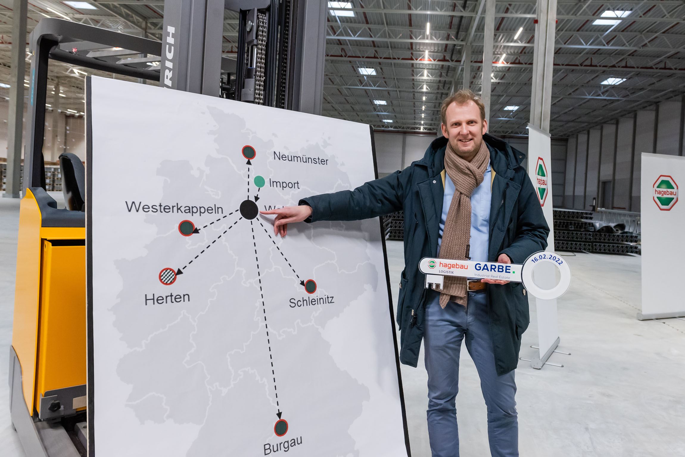 Hagebau Logistik: Neues Zentrallager in Walsrode