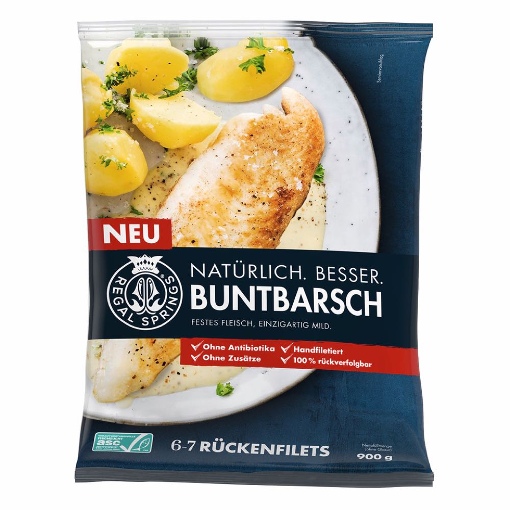 Regal Springs Buntbarsch erhält Superior Taste Award 2022