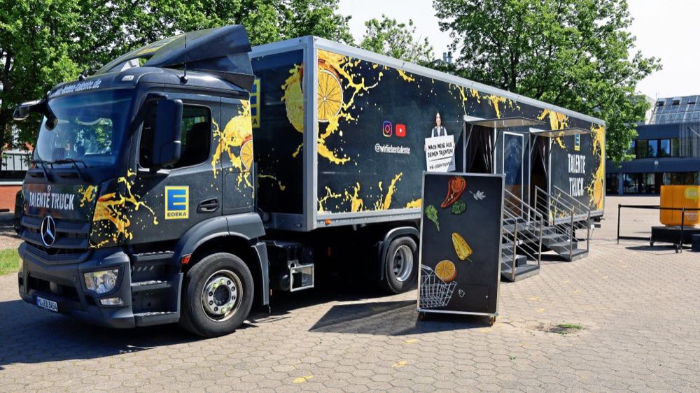Edeka Talente Truck: Berufsorientierung der besonderen Art
