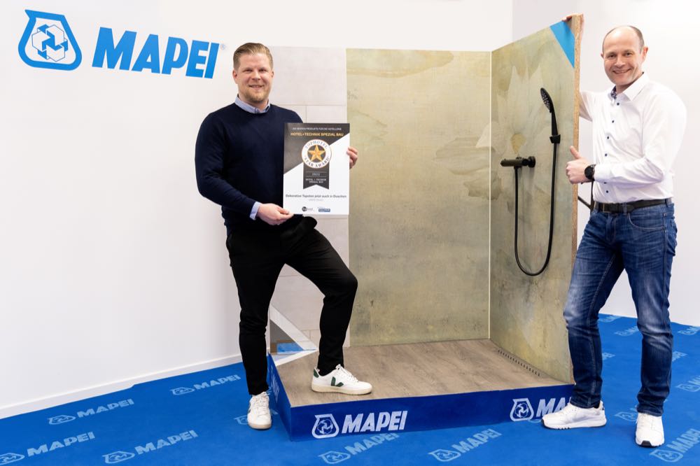  Mapei gewinnt Gold beim Tophotel Star Award 2022