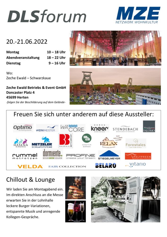 DLSforum des MZE vom 20.-21. Juni in Herten