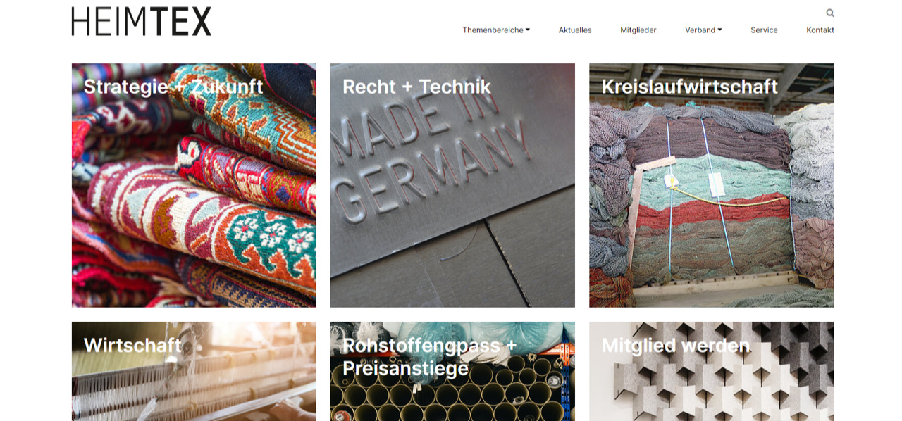 Neue Heimtex-Website ist online