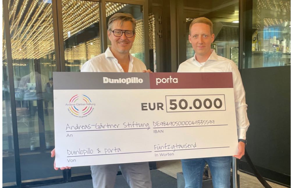 50.000 Euro für Andreas Gärtner Stiftung