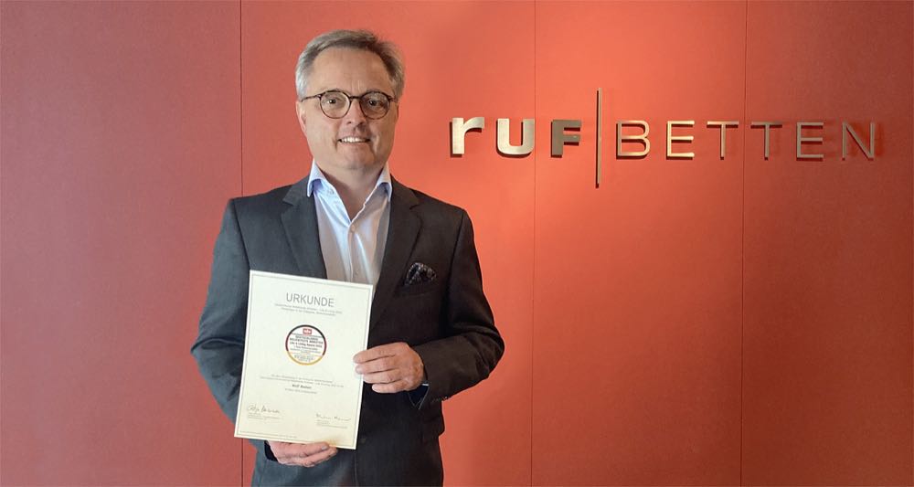 Ruf Betten ist beliebtester Anbieter Deutschlands