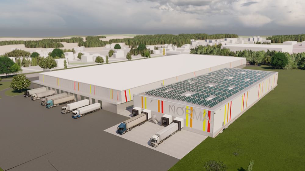 Norma eröffnet klimaneutrales Kühl- und Tiefkühl-Logistikzentrum