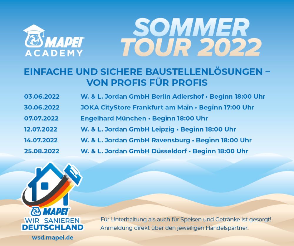  Mapei Sommertour 2022 erfolgreich gestartet