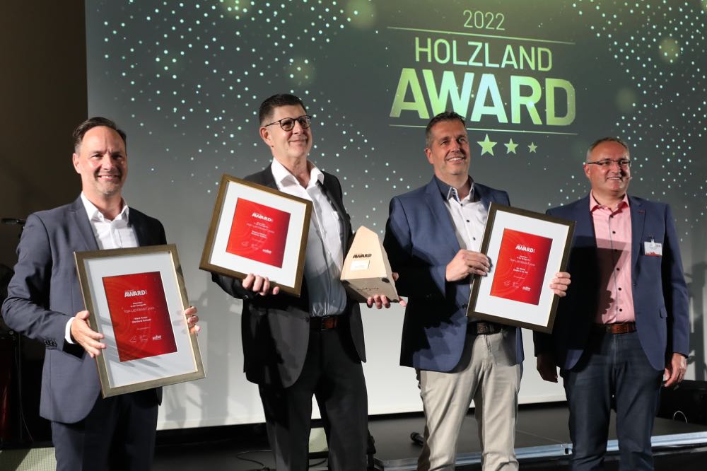 Holzland Award in fünf Kategorien verliehen