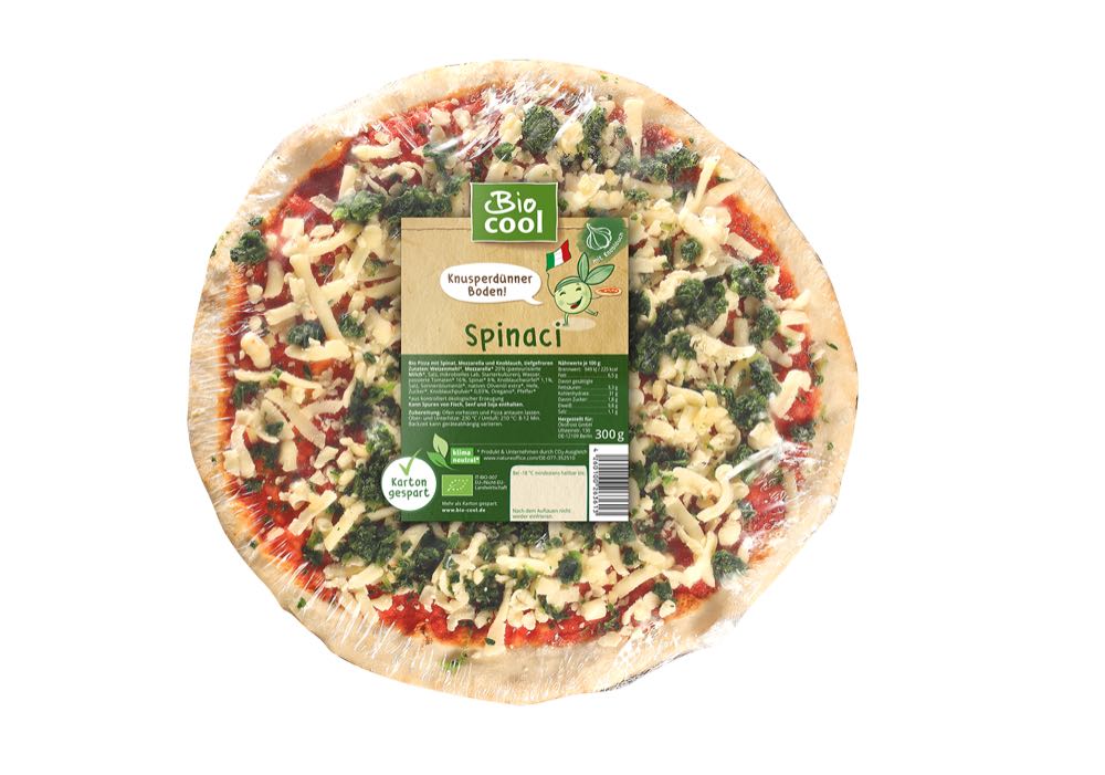 Ökofrost mit neuer Unverpackt-Pizza-Range