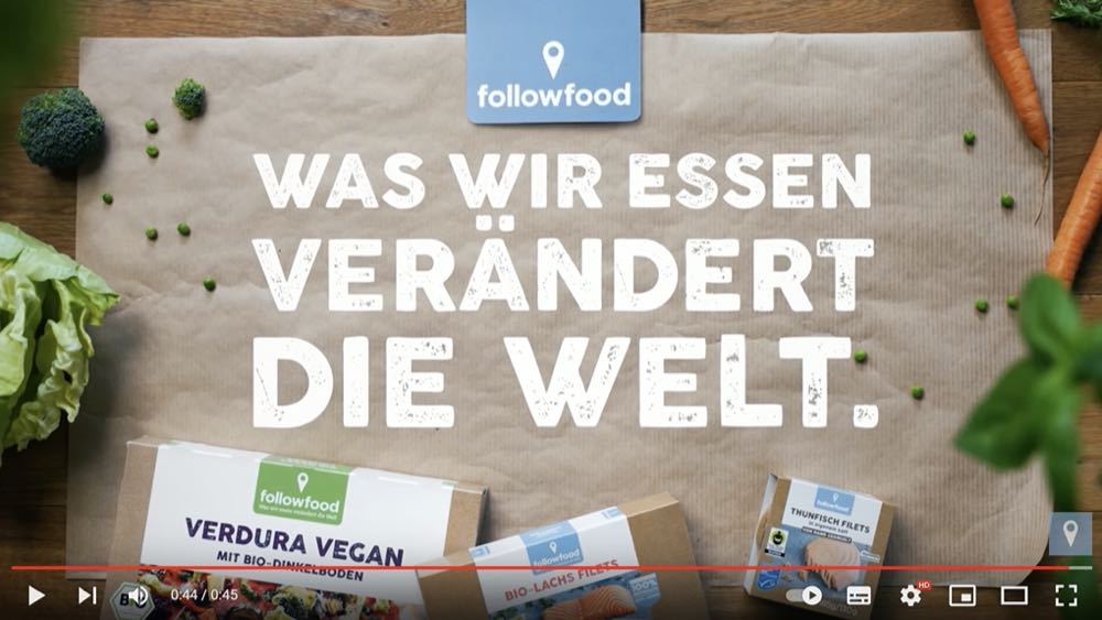 Followfood schaltet erstmals TV-Werbespot – zur Primetime