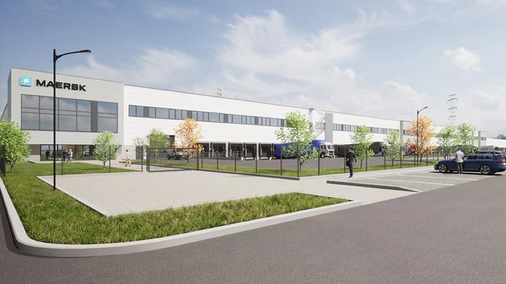 Maersk: Baubeginn für Lagerhaus in Duisburg