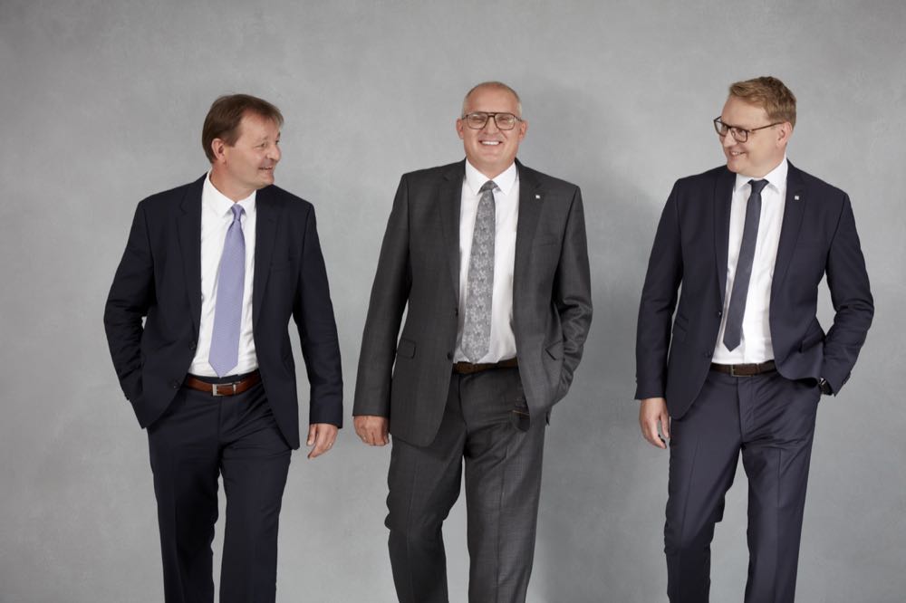 Die VME-Geschäftsführung: Peter Wülfing, Frank Stratmann und Jens Westerwelle Einrichtungspartnerring VME: Positives Geschäftsjahr 2021