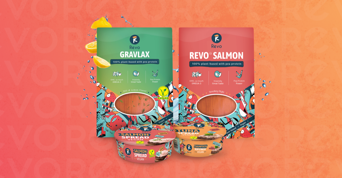 Revo Foods stellt Gravlax, Lachs- und Thunfischaufstrich vor