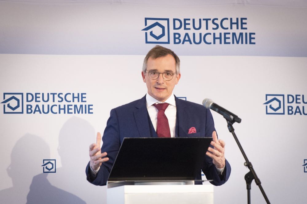  Deutsche Bauchemie verabschiedet Hauptgeschäftsführer Norbert Schröter