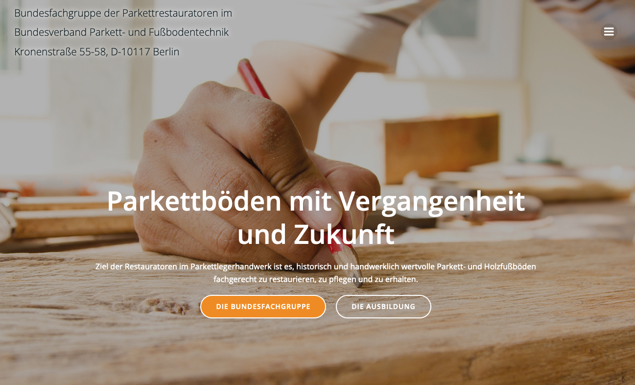 BVPF: Neue Homepage der Bundesfachgruppe Restauratoren